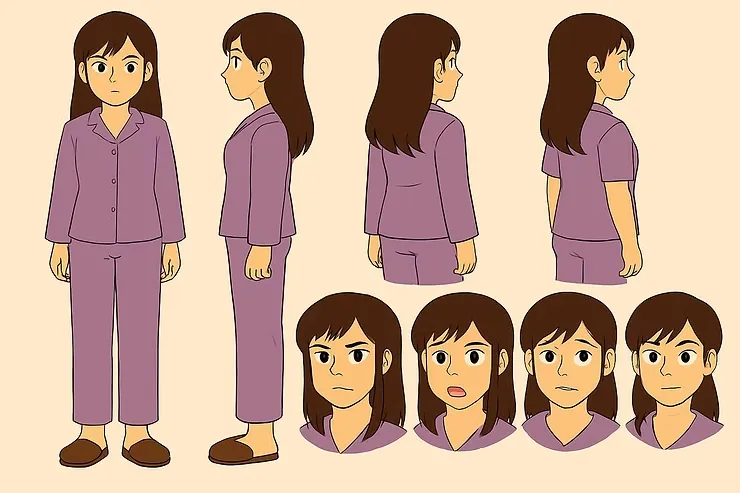 طريقة تصميم فلم انمي كامل بنفسك في بيتك سمر ارت