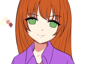 تعلم طريقة تلوين بشرة الانمي مع شرح مفصل للمبتدئين مع سمر ارت
