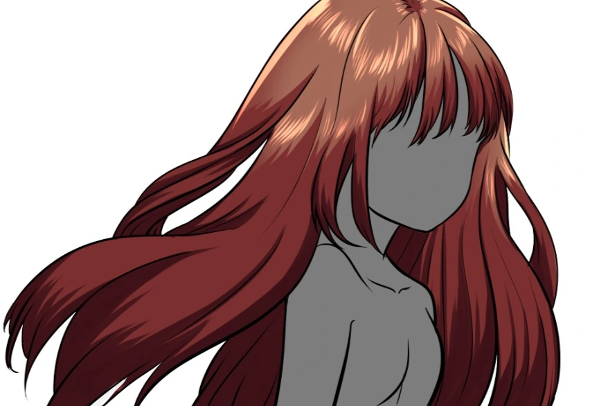كيفية تلوين شعر الانمي بأسلوب مميز و إحترافي سهل