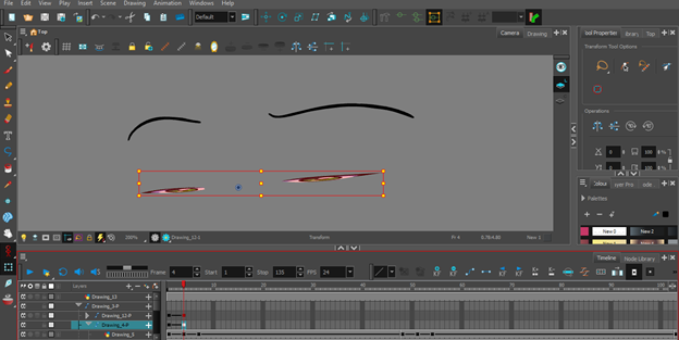 كيف تجعل عين انمي ترمش بالتون بوم How to make anime eyes blink with Toon Boom