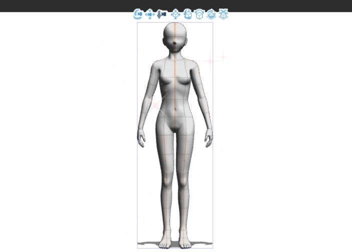 Drawing anime body with 3D doll رسم جسم الانمي باستخدام الدمية ثلاثية الأبعاد