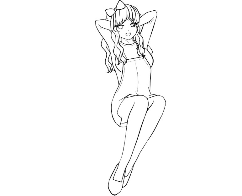 Drawing anime body with 3D doll رسم جسم الانمي باستخدام الدمية ثلاثية الأبعاد