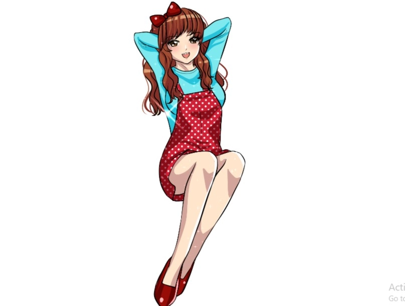 Drawing anime body with 3D doll رسم جسم الانمي باستخدام الدمية ثلاثية الأبعاد