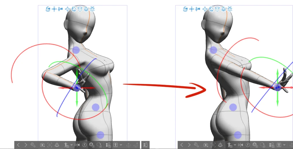 تحويل الدمية ثلاثية الأبعاد إلى انمي Turn 3D model to anime