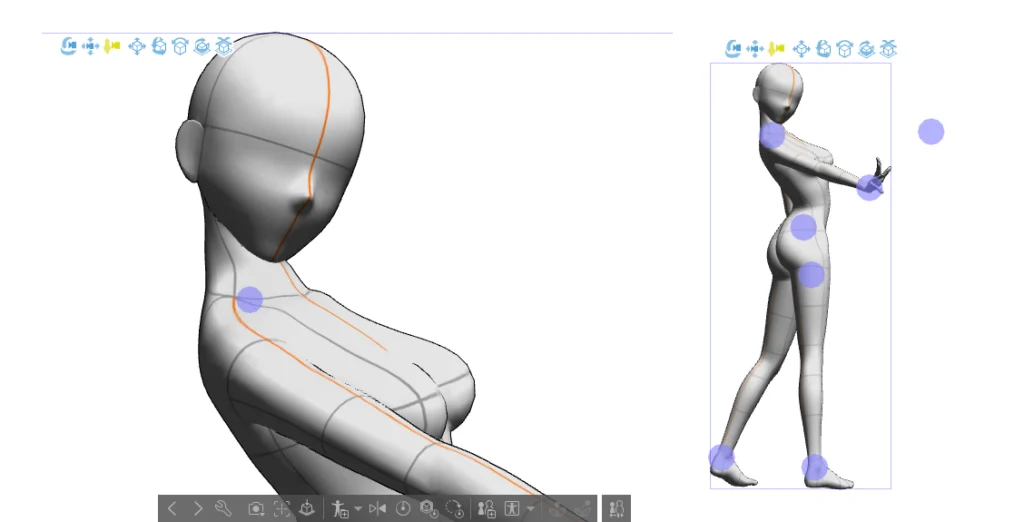 تحويل الدمية ثلاثية الأبعاد إلى انمي Turn 3D model to anime