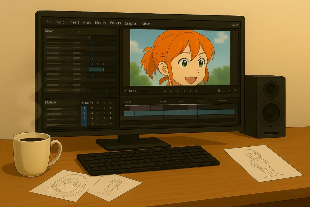 كيفية تصميم فلم انمي مثل الاستديوهات اليابانية مع سمر ارت