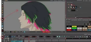 تحريك شاب انمي وسيم ببرنامج تون بوم هارموني سمر ارت