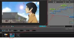 تحريك شاب انمي وسيم ببرنامج تون بوم هارموني سمر ارت