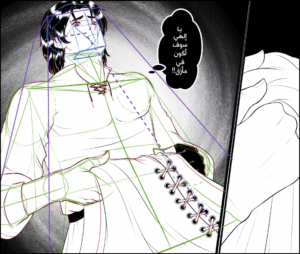 رسم منظور مانجا أفضل طريقة للرسم من زاوية سفلية