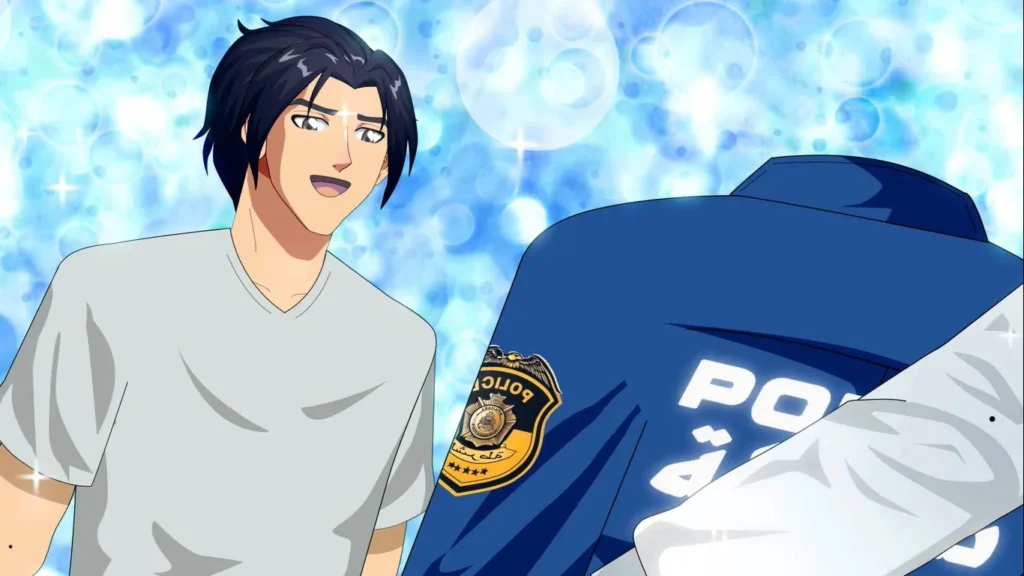 working on a new Police anime أعمل على انميشين جديد انمي بوليسي