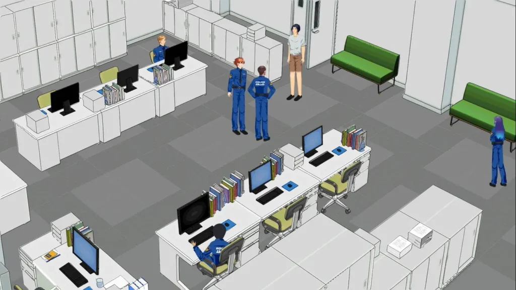 working on a new Police anime أعمل على انميشين جديد انمي بوليسي