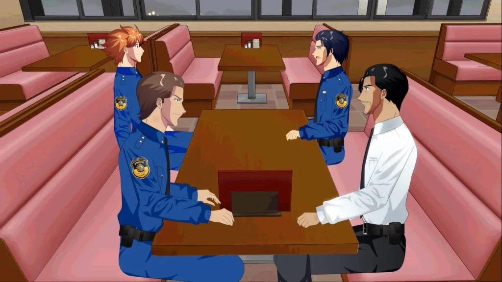 working on a new Police anime أعمل على انميشين جديد انمي بوليسي