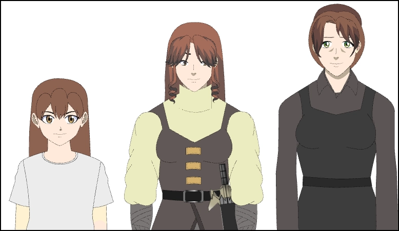 شخصيات تون بوم انمي جاهزة للتحميل و التحريك Rigged Toon Boom Anime Characters