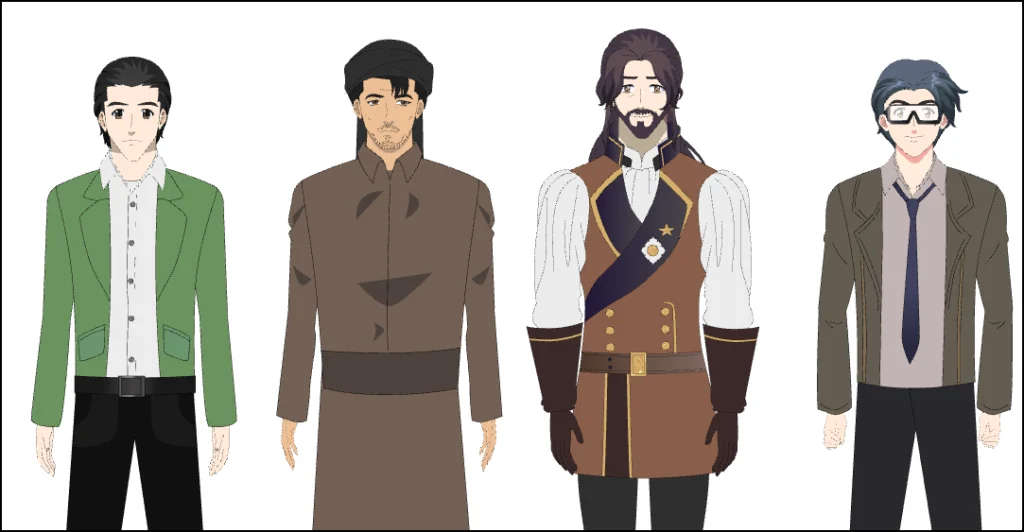 شخصيات تون بوم انمي جاهزة للتحميل و التحريك Rigged Toon Boom Anime Characters