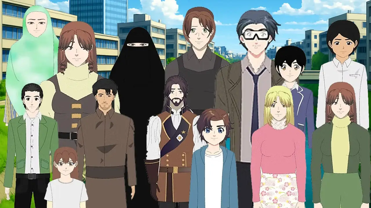 شخصيات تون بوم انمي جاهزة للتحميل و التحريك
