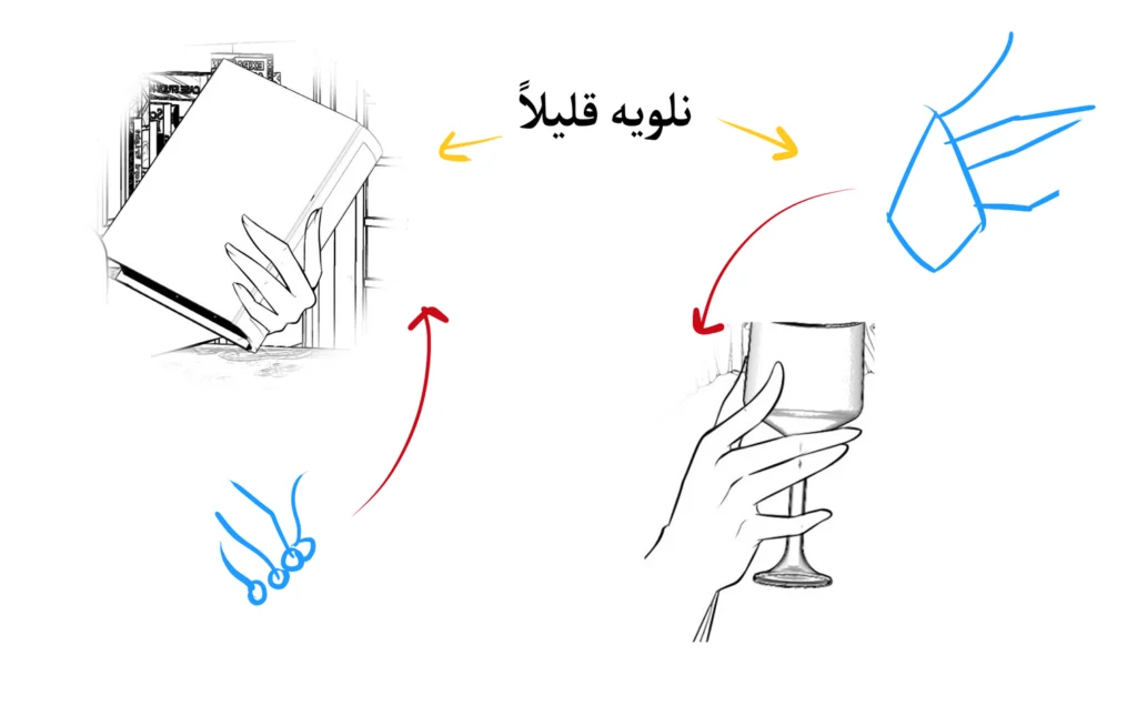 كيف تتقن رسم يد المانجا من الخلف من أجل المانجا مع سمر ارت
