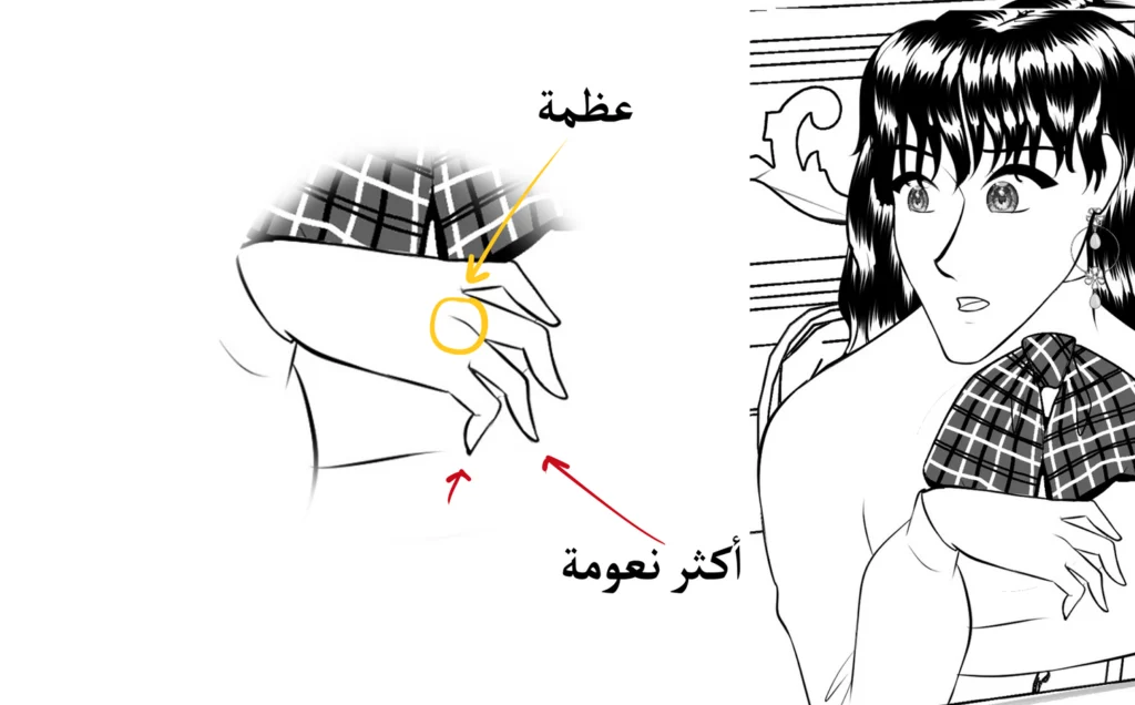 كيف تتقن رسم يد المانجا من الخلف من أجل المانجا مع سمر ارت