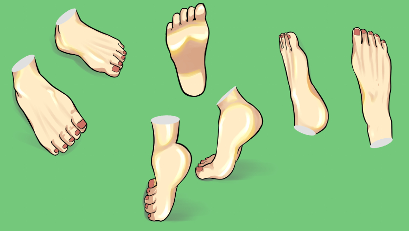 كيفية رسم الأقدام بأسلوب الانمي How to draw anime feet