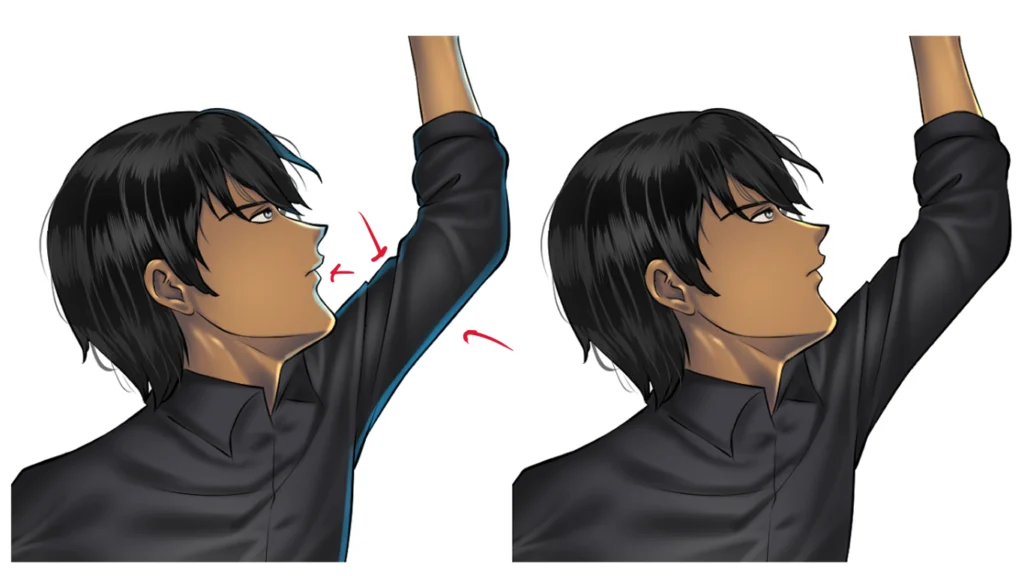 سر محترفي رسم الأنمي: تأثيرات ترفع مستوى الرسم Simple Ways to Make Your Drawing Stand Out