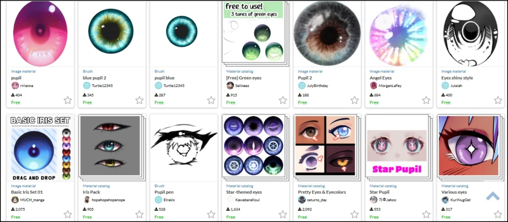 كيفية إضافة عدسات عيون واقعية دون رسمها How to add realistic eye lenses to Anime without drawing them?