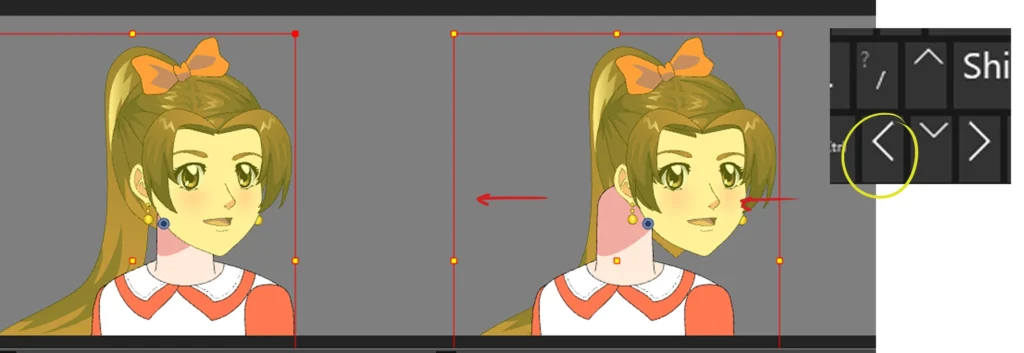 تحريك الوجه و هو يلتفت من جهة لأخرى تون بوم Animate the face turning to other side with Toonboom harmony