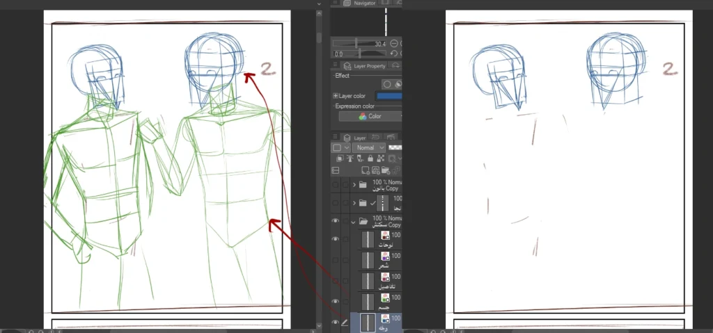 كيف تصمم لوحات مشاهد الويبتون و المانجا Creating Captivating Manga & Webtoon Panels