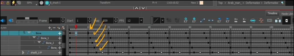 تعلم تحريك القماش بعظام التحريك في تون بوم هارموني Mastering Cloth Animation with Bone Deformers in Toon Boom Harmony