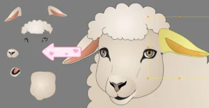 من الرسم إلى التحريك: ريغ خروف احترافي في تون بوم How to Build Animation Bones for an Anime Sheep Easily