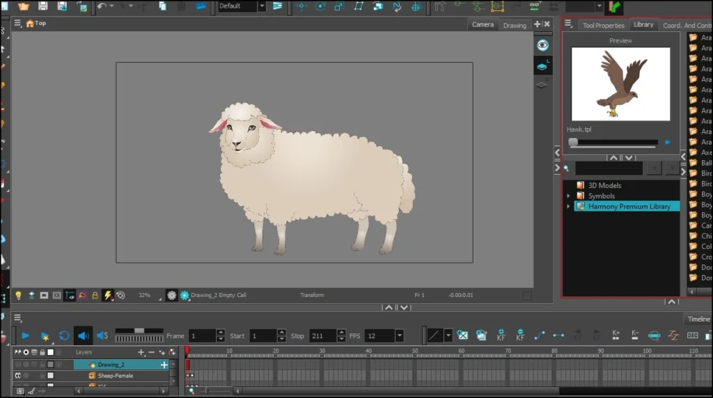 تحويل الخروف إلى قط مع الاحتفاظ بعظام التحريك Transforming a Sheep into a Cat While Preserving the Animation Rig