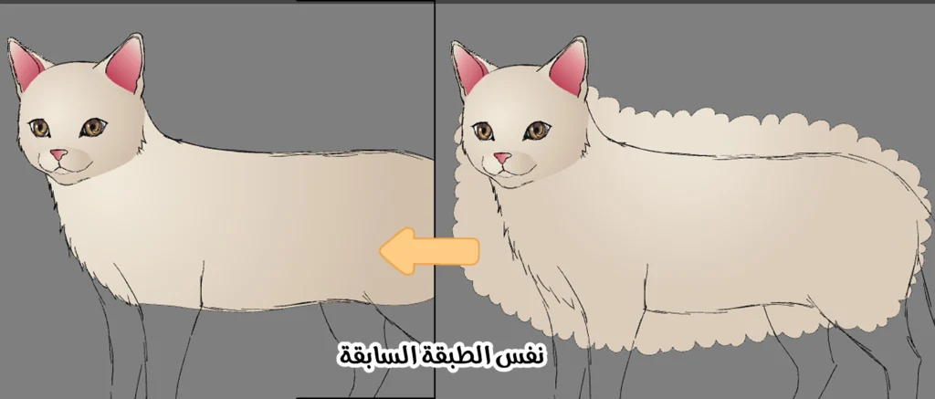 تحويل الخروف إلى قط مع الاحتفاظ بعظام التحريك Transforming a Sheep into a Cat While Preserving the Animation Rig