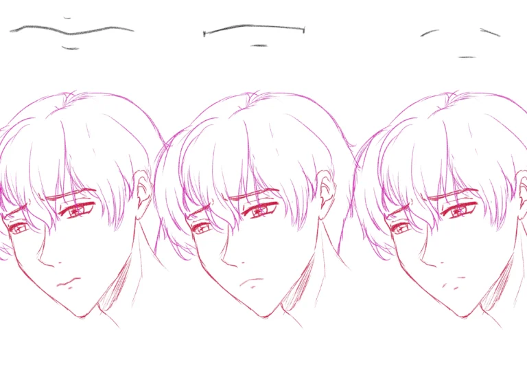 كيف ترسم تعابير الوجه الحزينة How to Draw Sad Facial Expressions