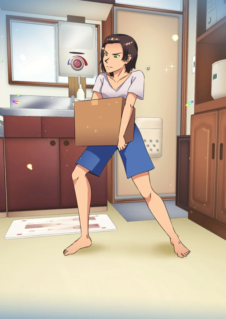 تعلم رسم شخصية انمي سهلة تحمل شيئاً بثقل واقعي، مع طريقة ضبط اليدين والجسم وتوزيع الوزن. Learn how to draw anime characters carrying objects with balance