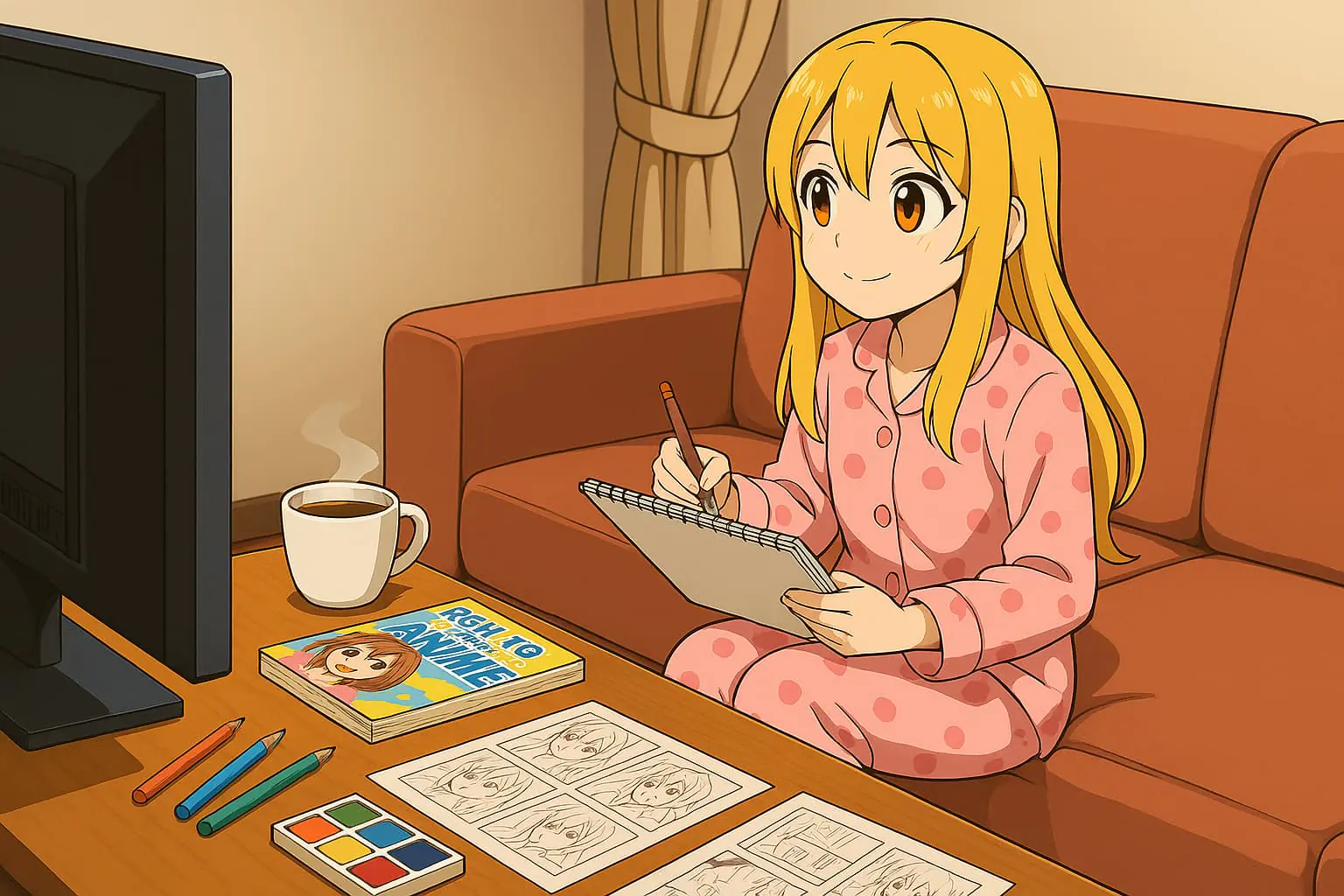 كيفية صقل مهارات رسم الانمي الخاصة بك يومياً