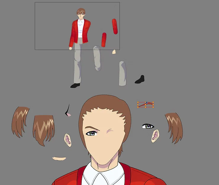 ريغ تون بوم هارموني تصميم شخصيات الانمي داخل البرنامج مع سمر ارت