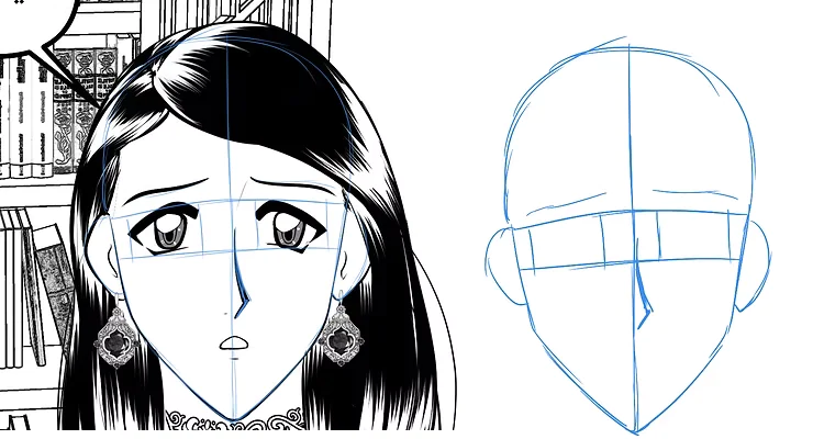 صناعة المانجا و الحفاظ على التجانس في رسم شخصية المانجا بدقة