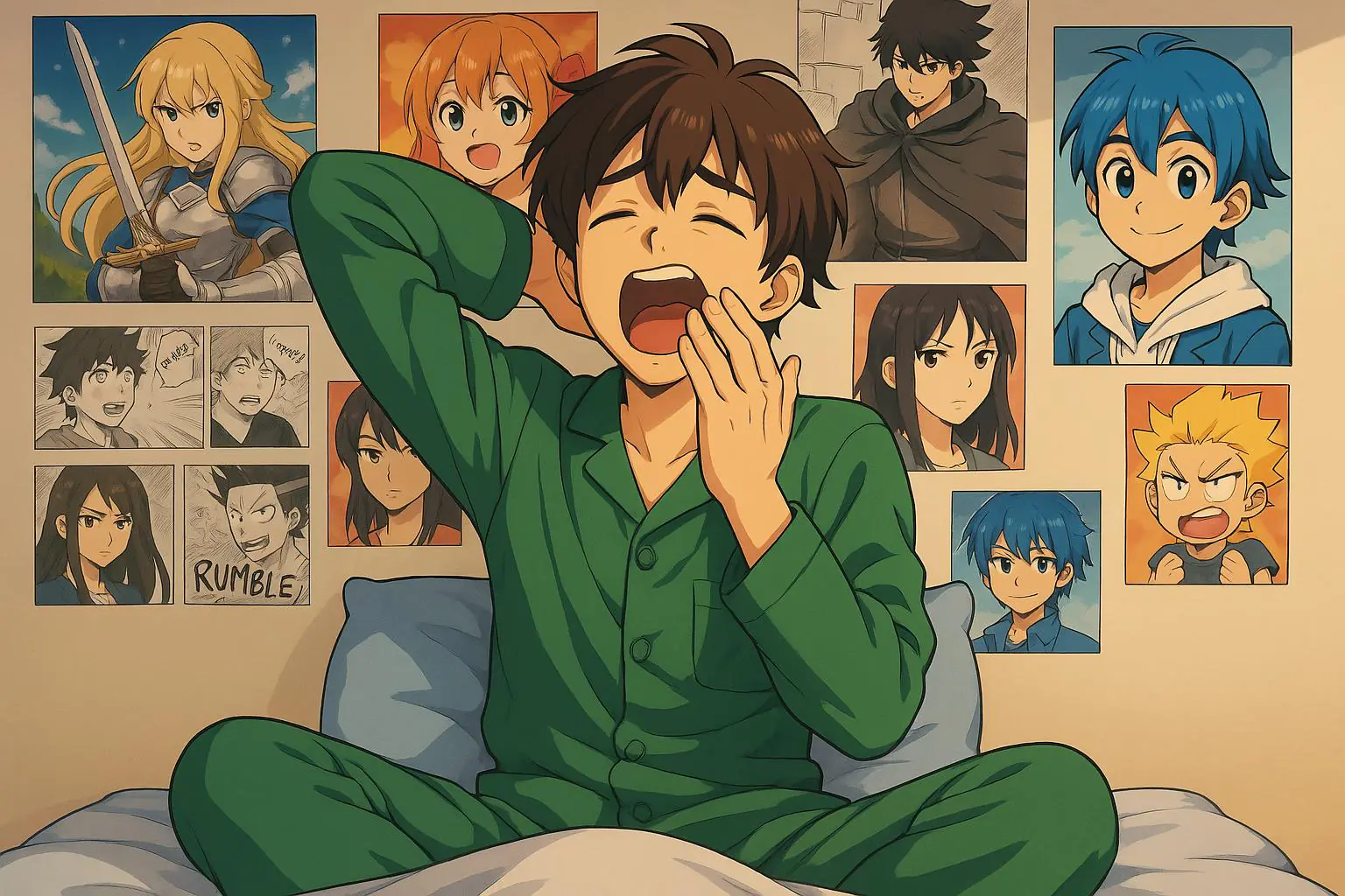 روتينك كفنان انمي كيف تحرك الأنمي يومياً دون تعب ؟